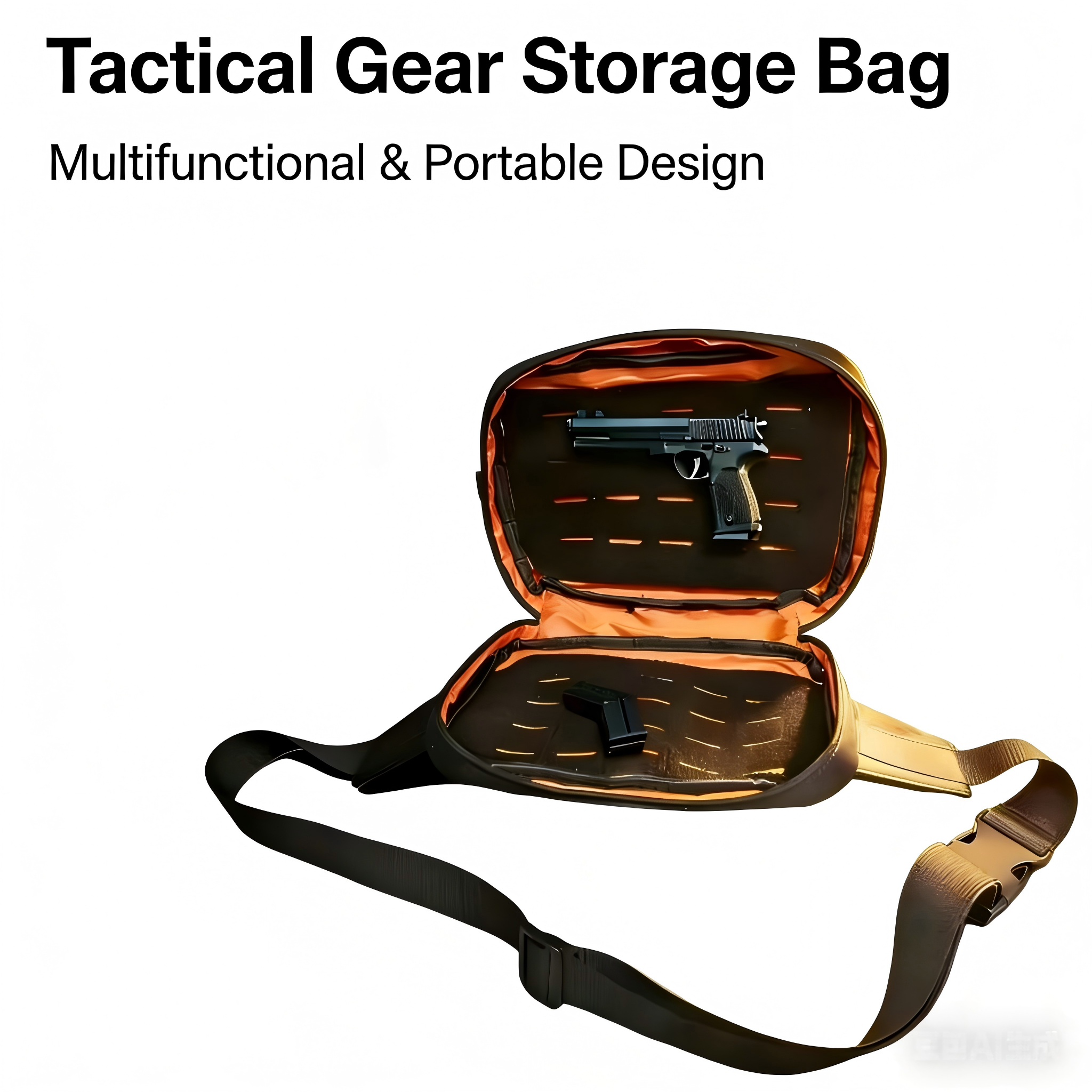 Tactical EDC Carry Bag - Molle - مراجعة Edc Concealed Carry Bag وسعره