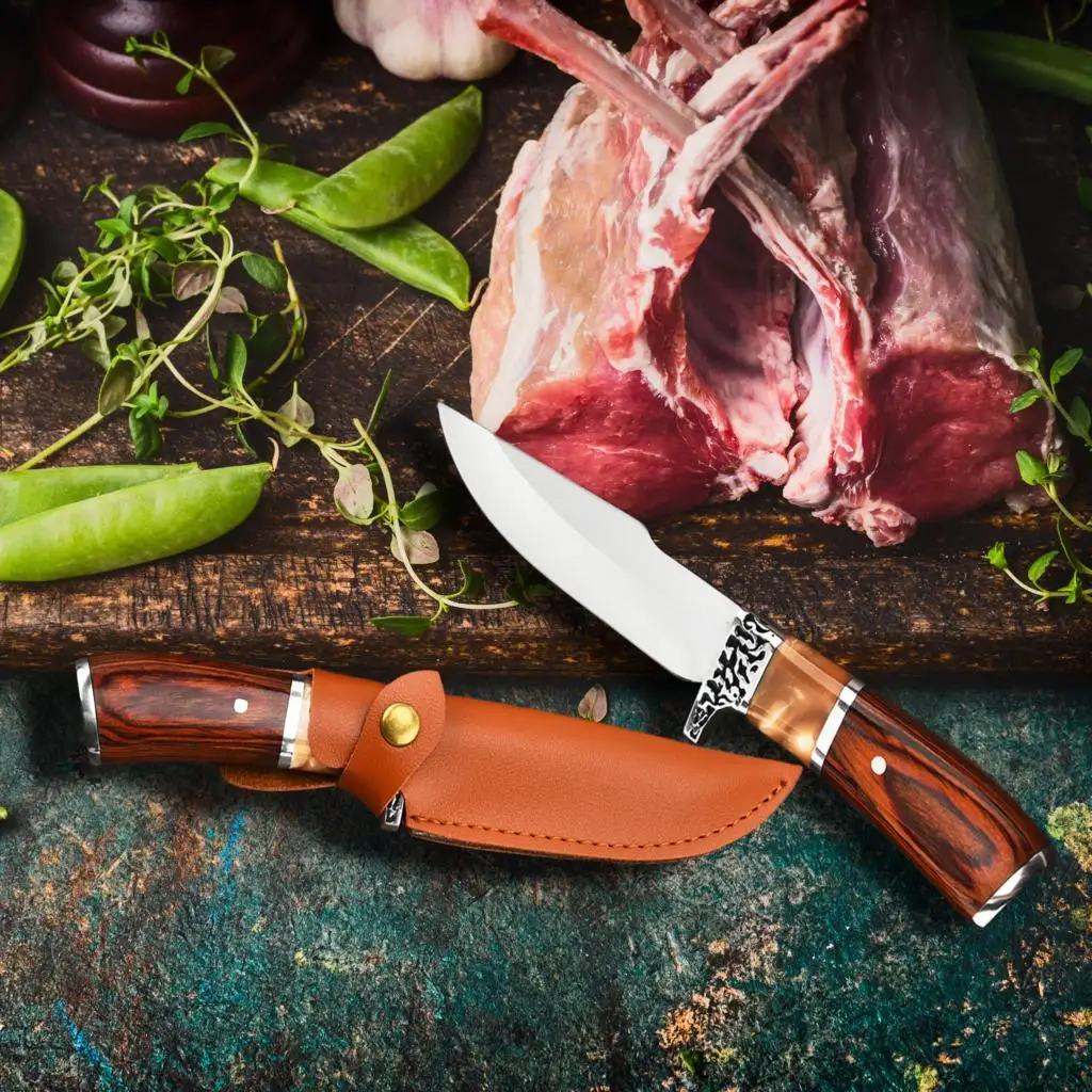 New outdoor knife with resin r - مراجعة Edc Concealed Carry Knife وسعره